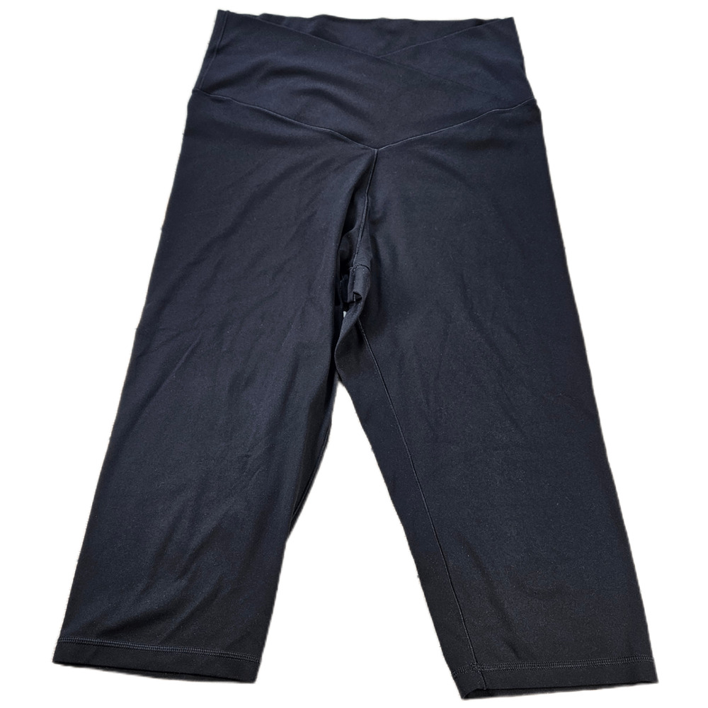 OFFLINE by Aerie Pants Women’s Black XL Capri High Rise Stretch Real Me